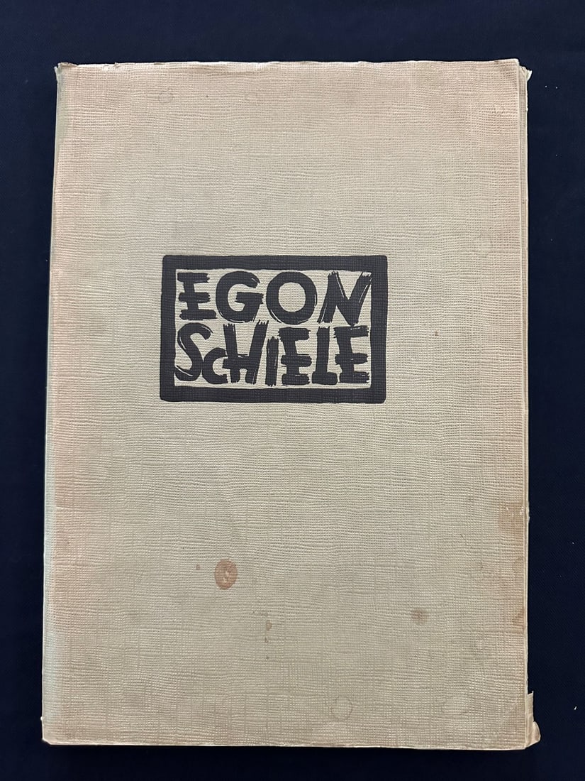 Egon Schiele as a draughtsman, by Otto Benesch (1 of 4)