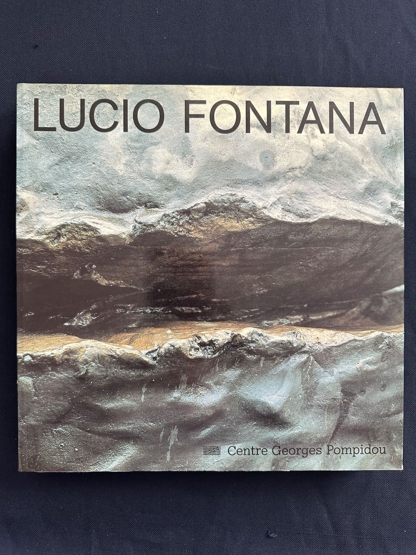 Lucio Fontana, by Centre Georges Pompidou, 1987.: Text in French. Soft pictorial cover. Richly illustrated.