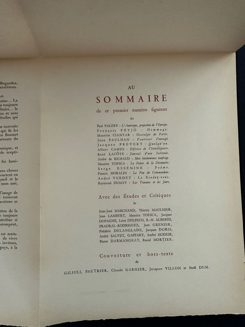 Variete, by Jacques Doris, 1945. - 5