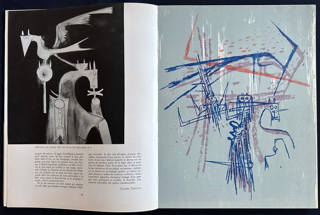 XXe siècle 21, 1963. Lam, Marini. - 2
