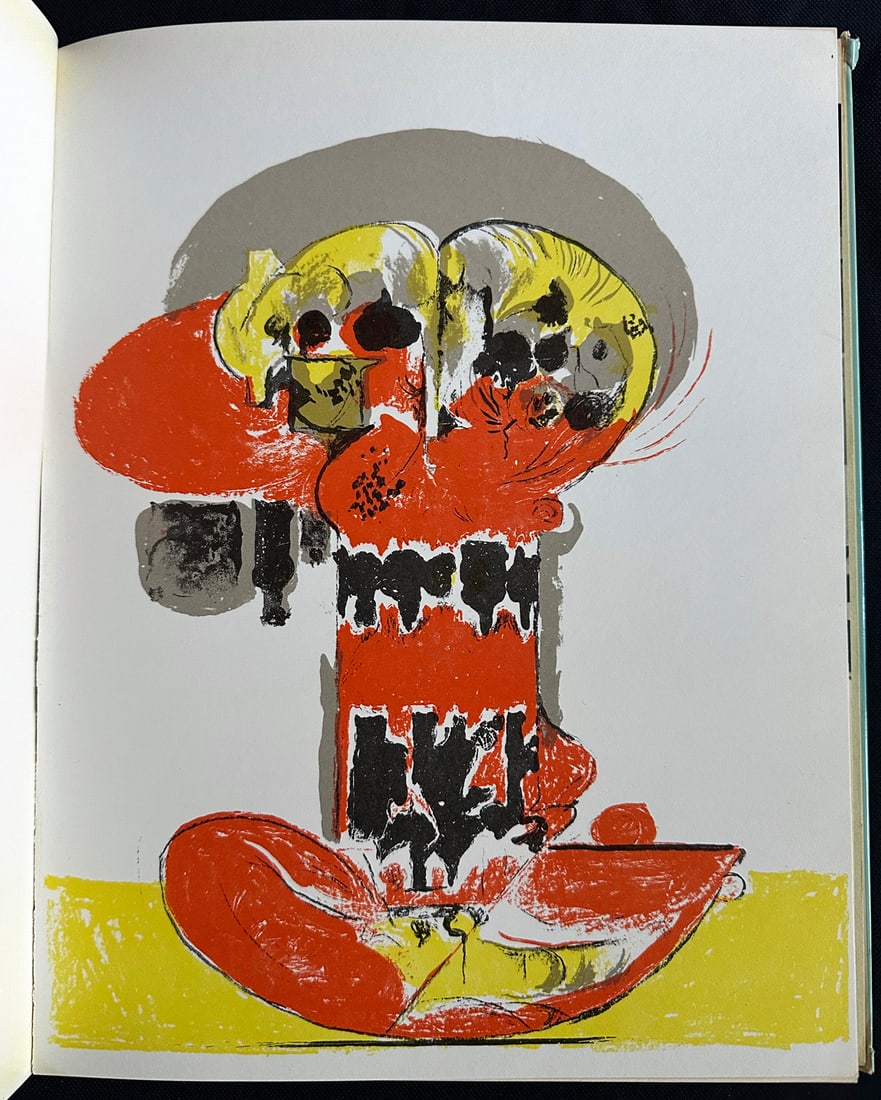XXe Siecle 38, lithographs by Masson and Sutherland.: Edition XXe Siecle, Paris 1972. "Panorama 72 Les Grande Exposizions dans le Musees et dans le galleries en France et a l'Etranger". With 2 original lithographs in color by Andre Masson and Graham