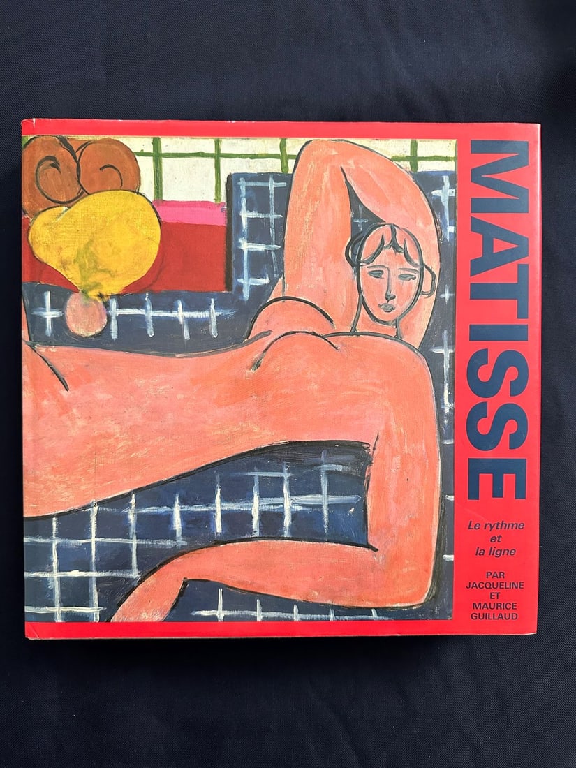 Matisse Le rythme et la ligne, by Jacqueline et Maurice Guillaude, 1987.: Guillaude Editions, Paris. Catalogues raisonnés. Original gray hardcover and dust jacket.