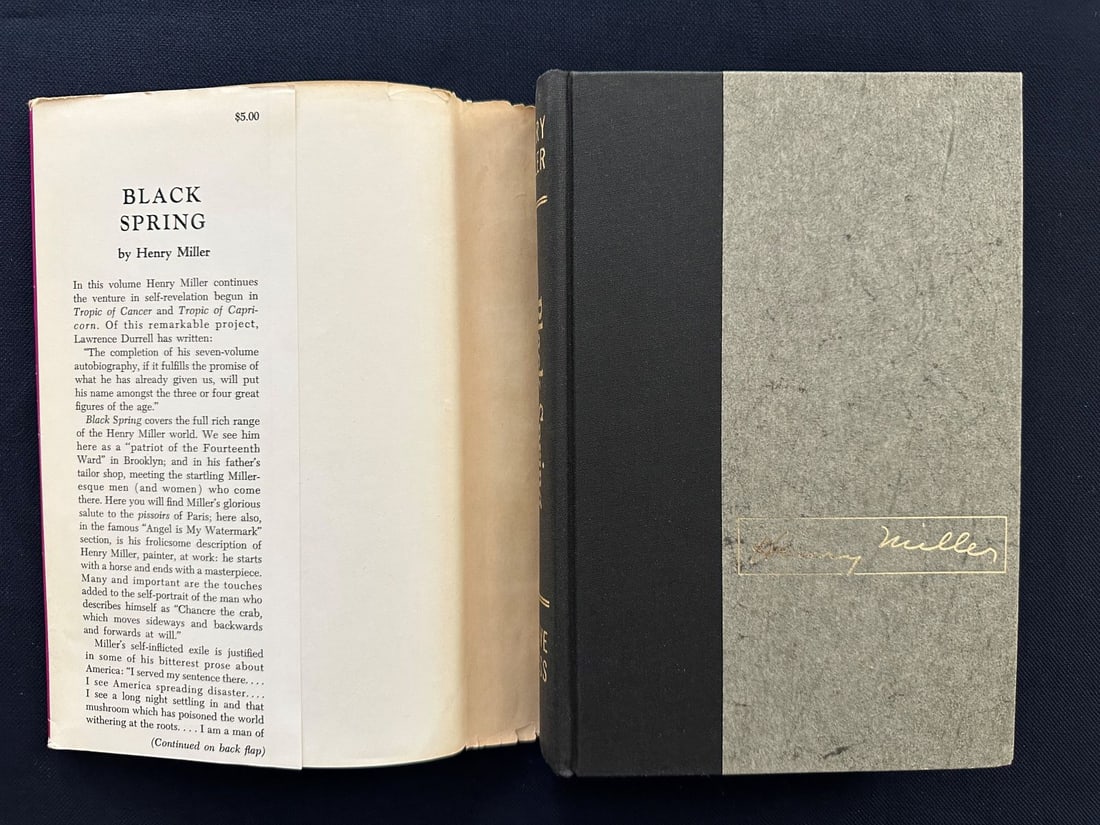Black Spring, by Henry Miller, 1963. - 2