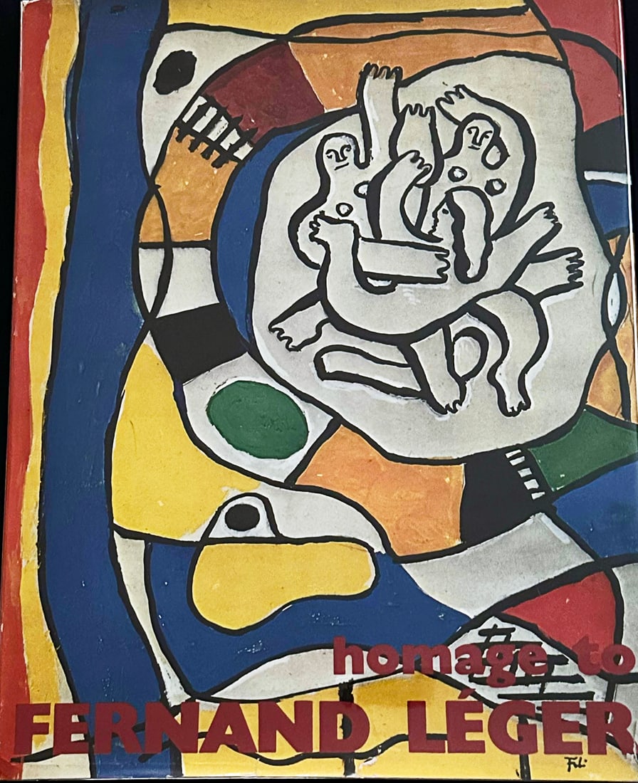 Homage to Fernand Leger. With a color lithograph by Leger. (1 of 2)