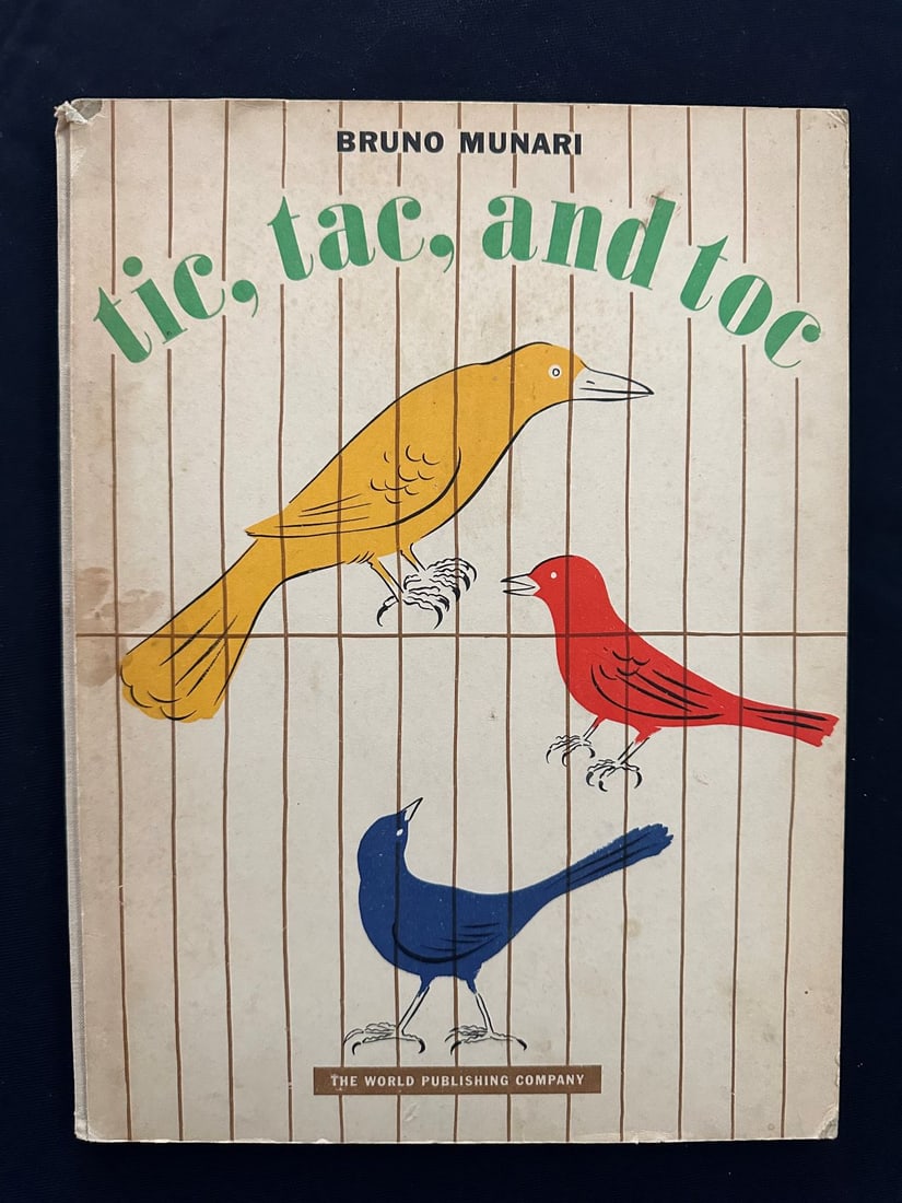 Tic, Tac, and Toc, by Bruno Munari. (1 of 3)