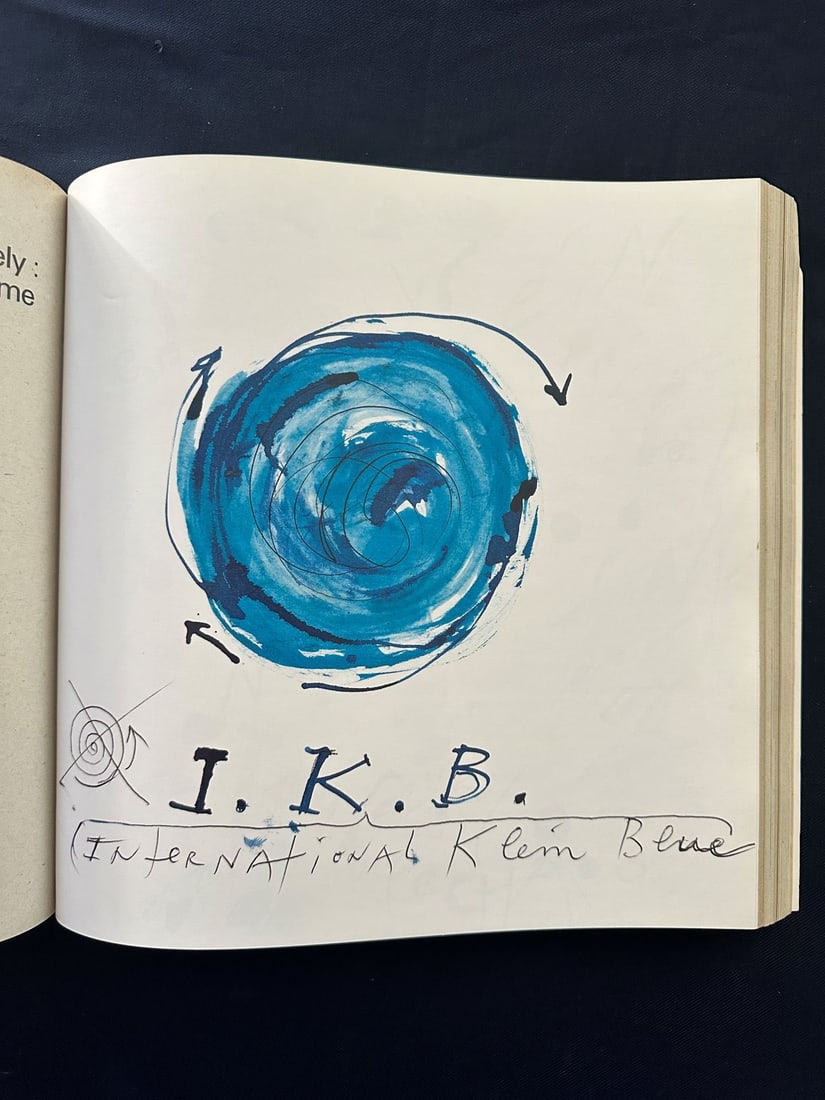 Yves Klein, Catalog by Dominique Bozo, 1983. (1 of 2)