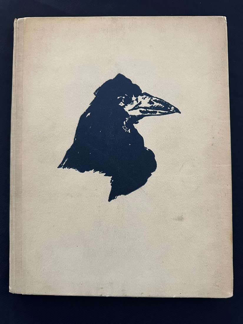 Edouard Manet, by Emil Waldmann, 1923.: Verlegt Bei Paul Cassirer in Berlin. Text in German. Many plates and illustrations in black & white, an original cloth spine with the famous raven as an illustration on the front cover, as a front sto