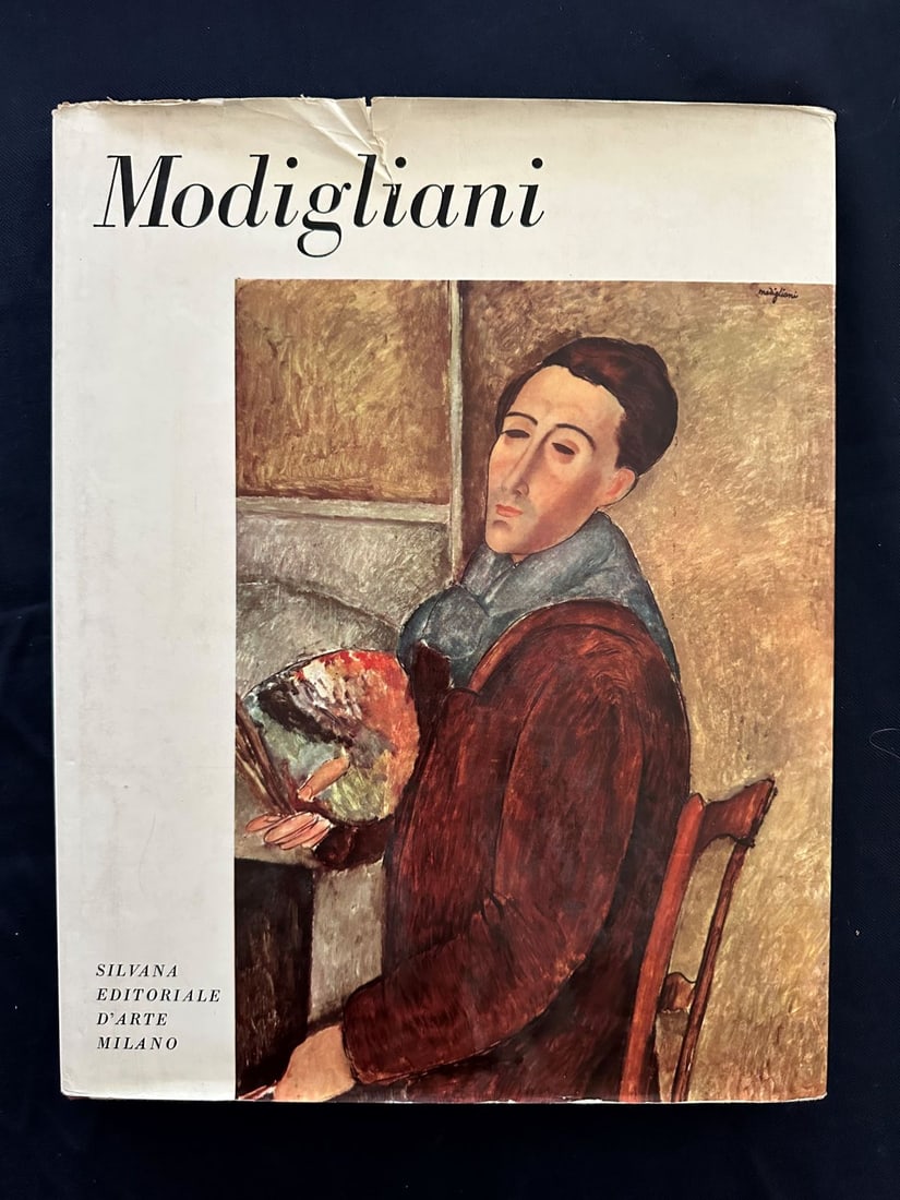 Modigliani, by Franco Russoli, 1958.: Silvana Editoriale d arte, Milano. Hard cover and dust jacket.