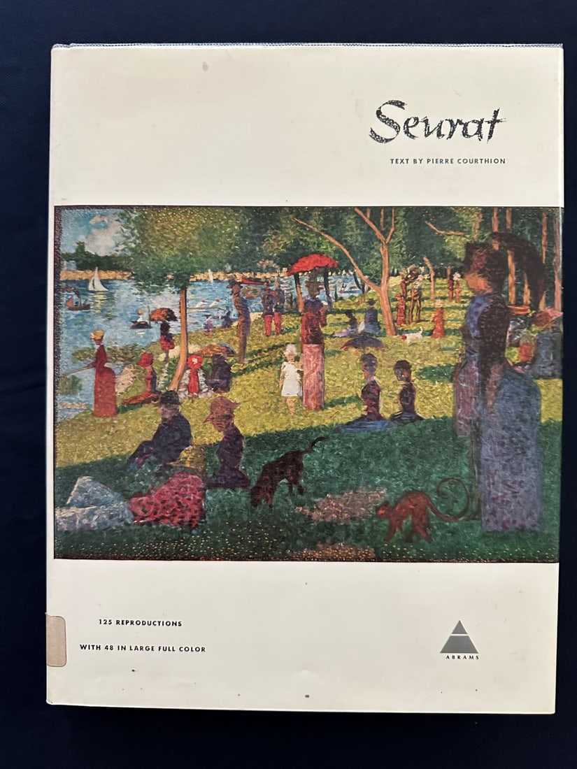 Seurat, by Pierre Courthion, 1968.: Harry N. Abrams, Inc. Publishers, New York. With 125 reproductions of which 48 in large full color. Hard cover, dust jacket.