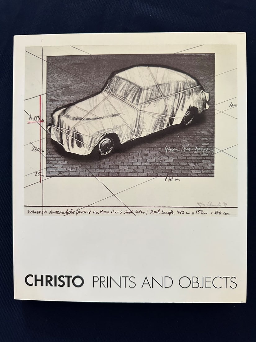 Christo. Prints and objects 1963-87. Catalogue Raisonné.: Published by Edition Schellmann, Munchen, 1988. Text in English and German by Jorg Schellmann. Includes 133 reproductions.