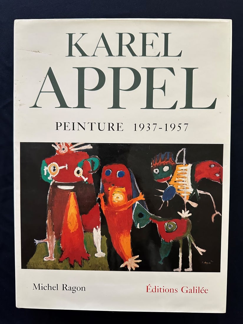 Karel Appel Peinture 1937-1957, by Michel Ragon, 1988. (1 of 2)
