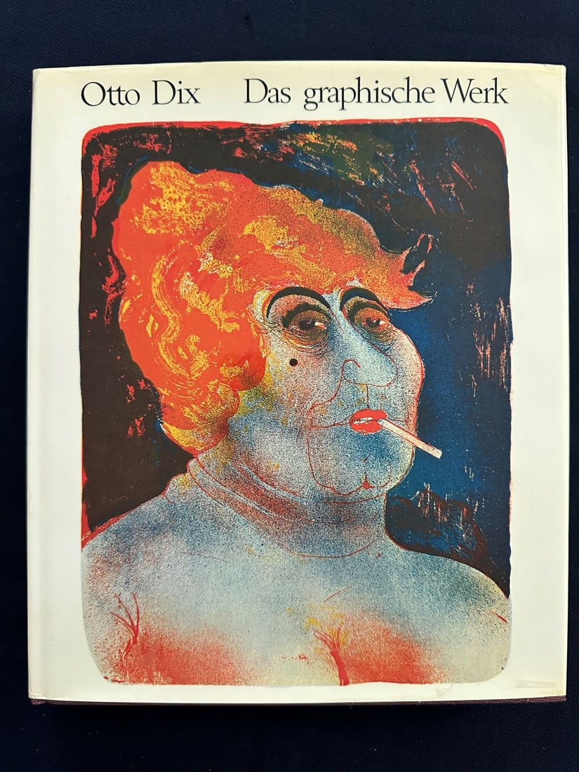 Otto Dix. Das graphische Werk,by Florian Karsch, 1970.: Published by Fackeltrager-Verlag-Schmidt-Kuster GmbH, Hannover. Text in German. Cloth hardcover, pictorial dust jacket and slipcase