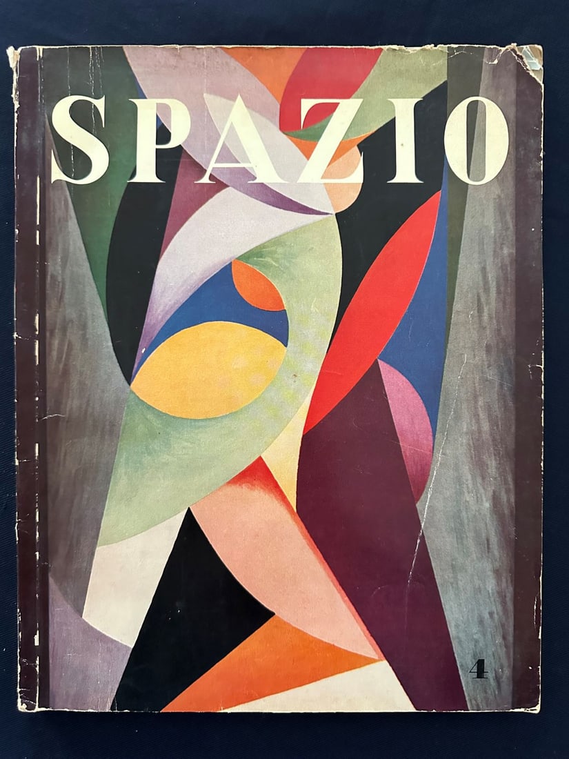 Spazio, gennaio-febbraio 1951.: Rassegna delle arti e dell architettura diretta dall architetto Luigi Moretti. Anno 2, numero 4. Text in Italian. Soft cover.