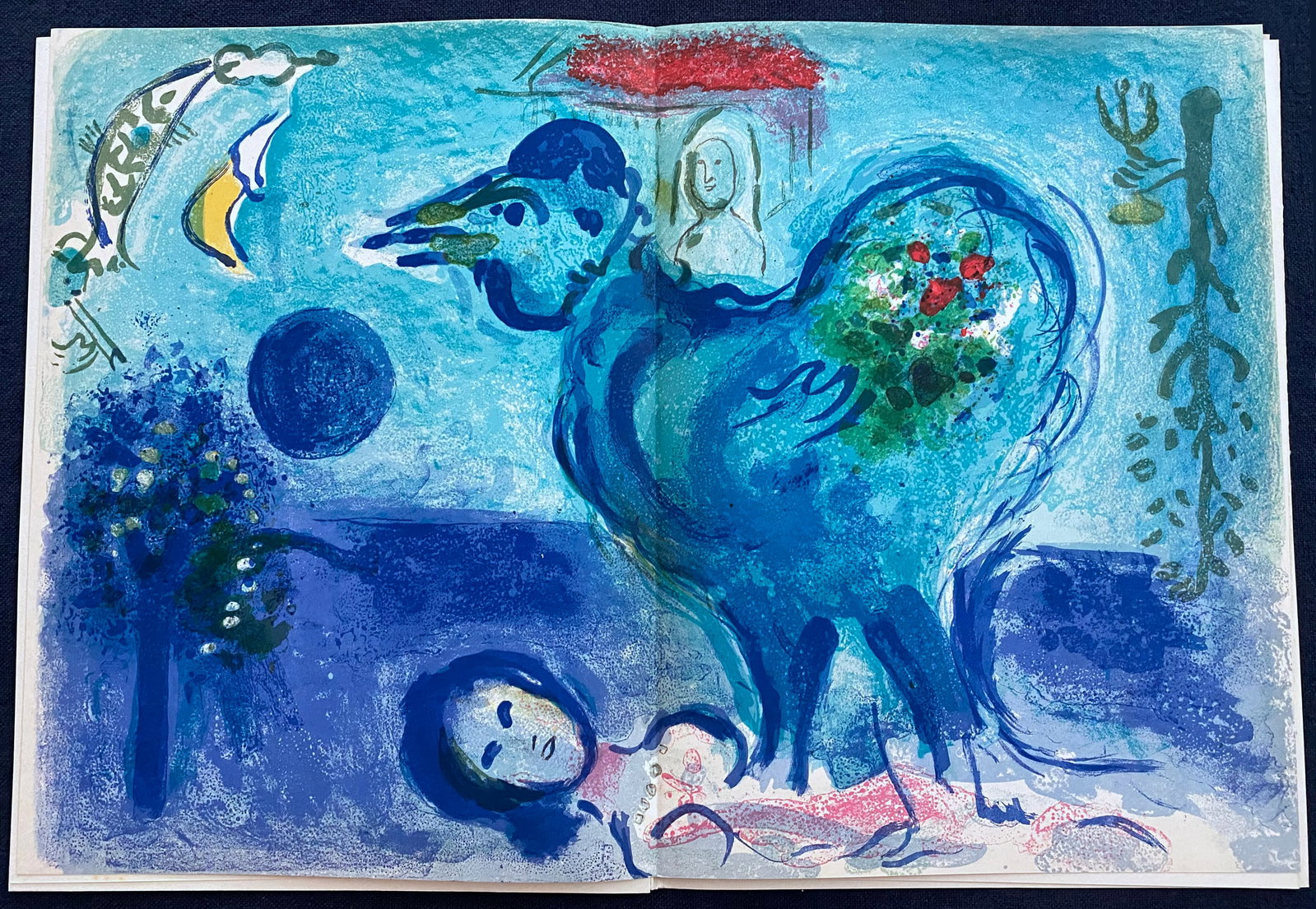 Derriere le Miroir 107-108-109. Lithographs by Miro, Chagall, Giacometti (1 of 3)