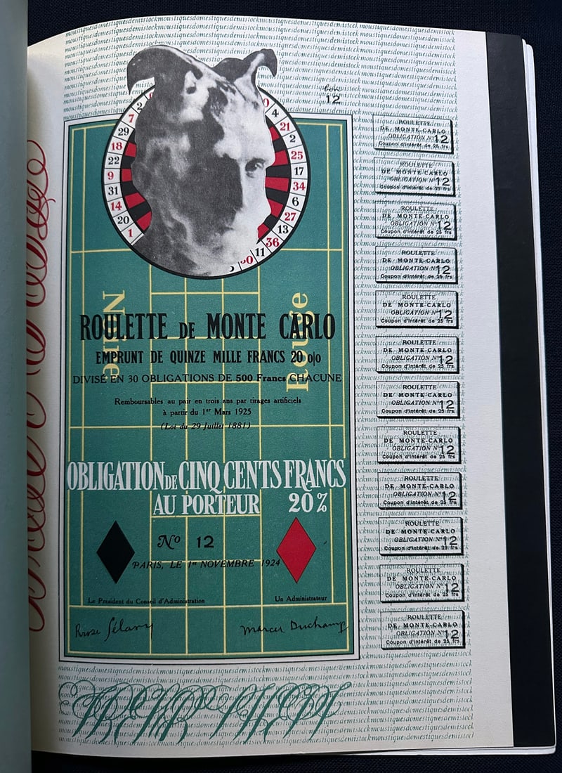 XXe Siecle 4 Christmas 1938 Matisse, Miro, Duchamp and others.: Chroniques du Jour Paris,1938. English edition with linoleums cut by Matisse, de Chirico, Miro, Arp, Laurens, Magnelli, Zadkine, and Helion; lithographs by Duchamp (Obligation Montecarlo) and Max Bill
