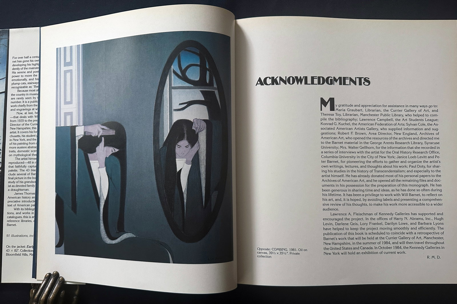 Will Barnet, by Robert Doty. - 2