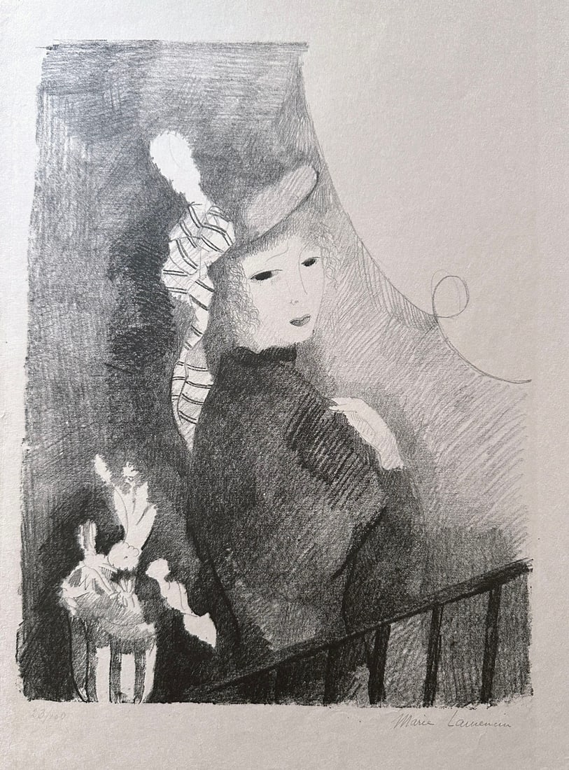 Laurencin signed Lithograph. 1925. (1 of 3)