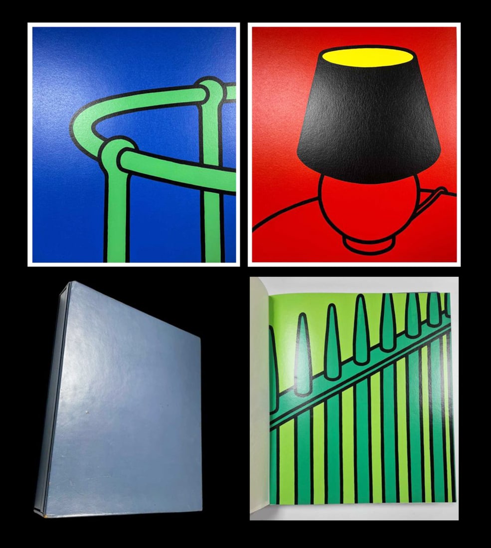 Patrick Caulfield. Some Poems with 28 screenprints: Petersburg Press in association with Waddington Galleries. London, 1973. Edition B. Some Poems of Jules Laforgue illustrated by Patrick Caulfield. Limited numbered edition of 200 copies, the complete