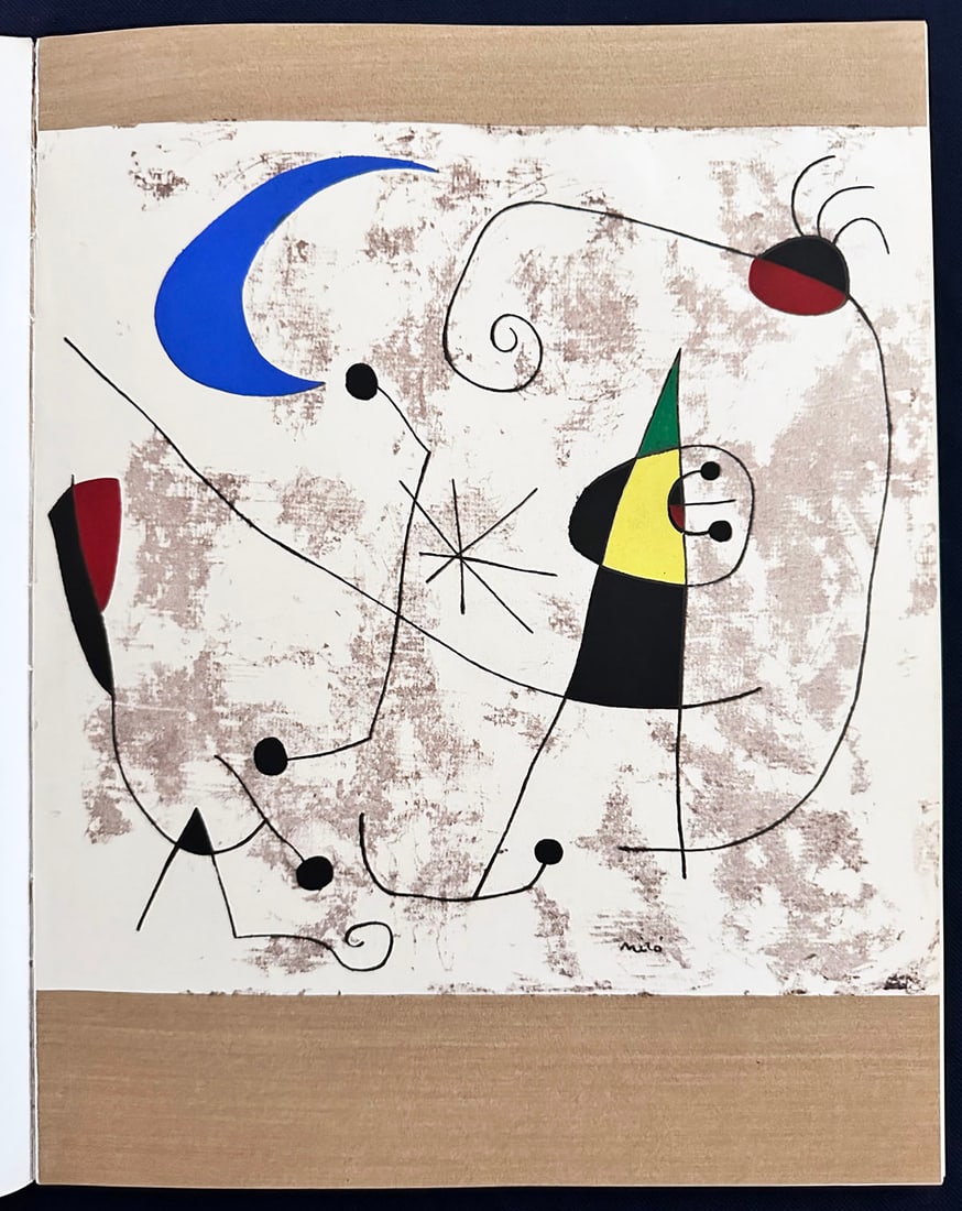 XXe Siecle 8. 1957. Prints by Miro, Arp, and Dubuffet. (1 of 7)