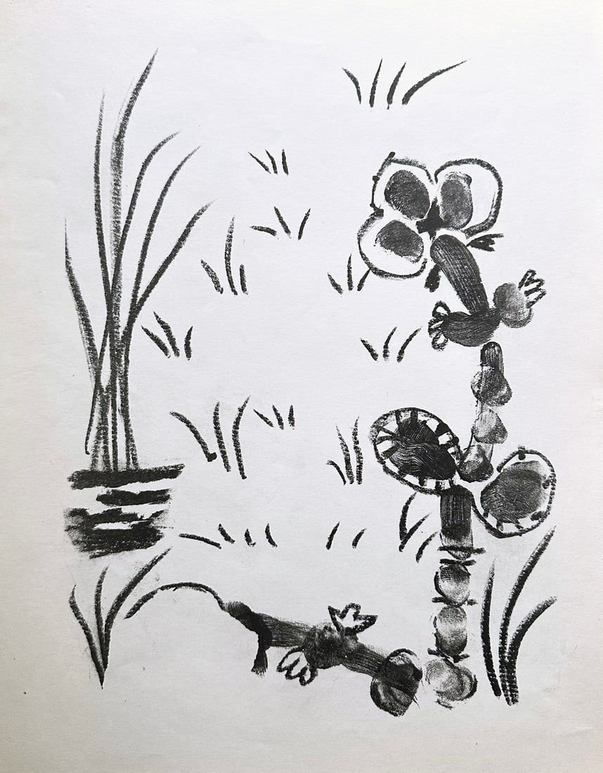 Picasso Lithograph. 1950. One of 350 copies. (1 of 2)
