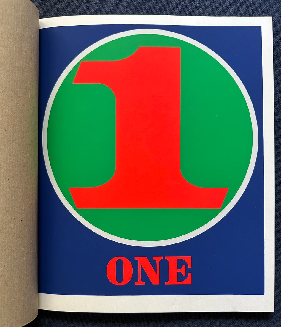 Robert Indiana. Numbers. With 10 silkscreens, 1968 (1 of 5)