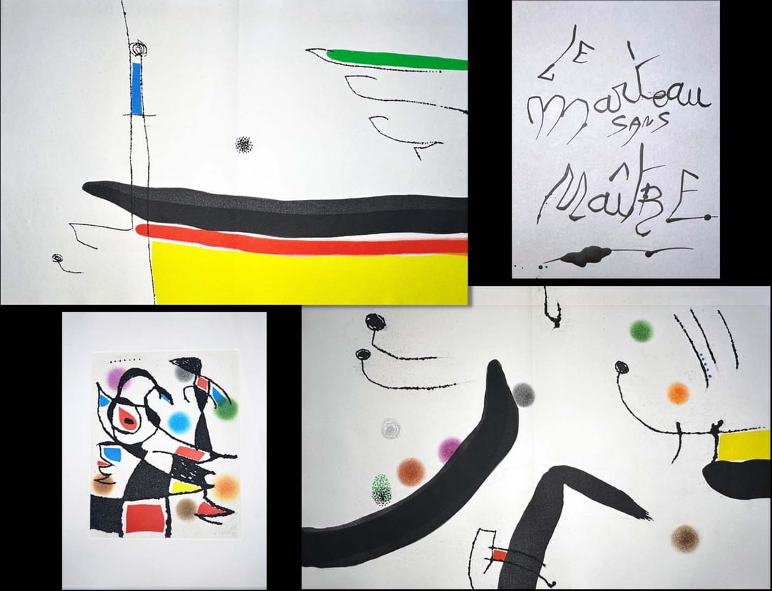 Miro / Aragon. Le Marteau sans Maitre. 1976 (1 of 8)
