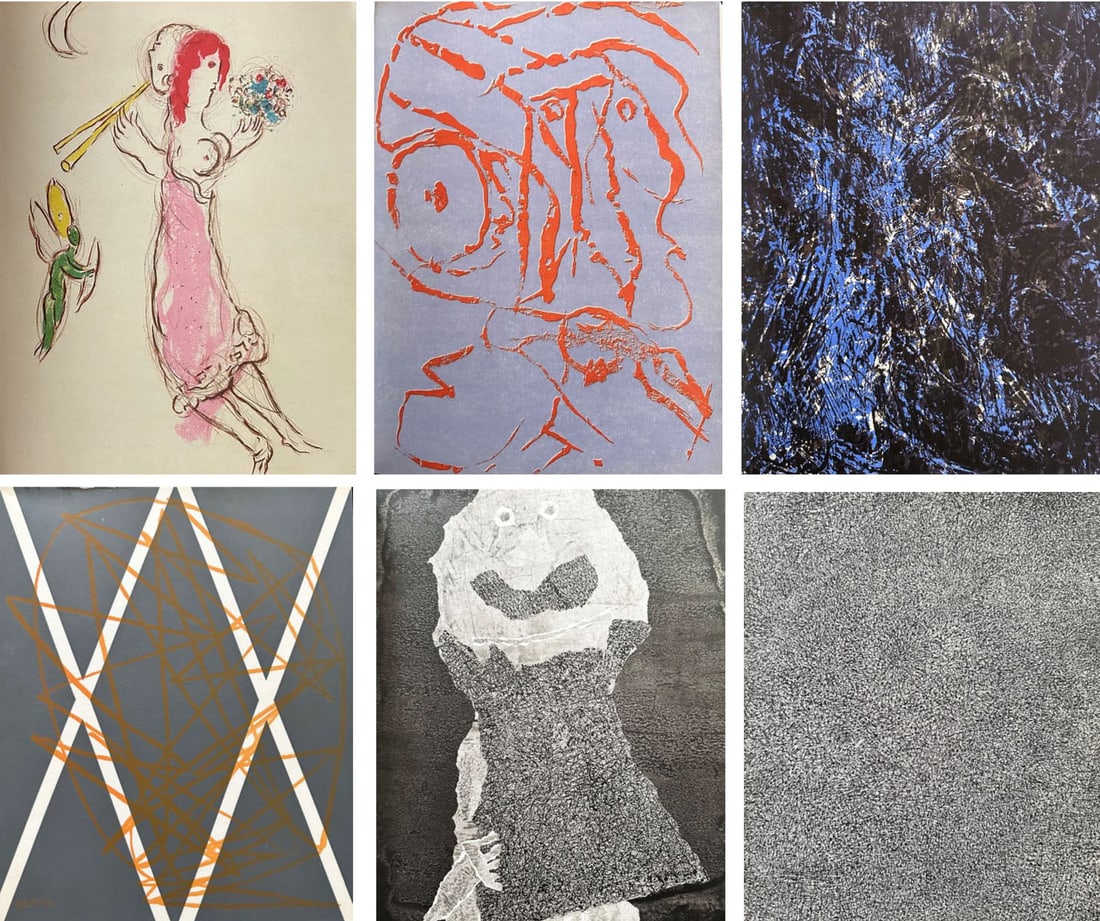 Xxe Siecle 14. 1960 Chagall, Alechinsky, Fiedler. (1 of 7)