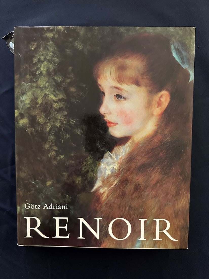 Renoir, by Gotz Adriani, 1996.: Dumont, Kunsthalle Tubuingen. Text in German. Soft cover, torn jacket