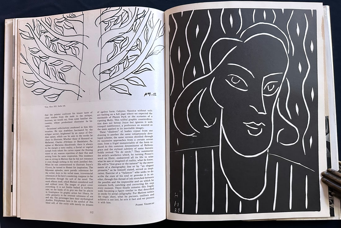 Homage to Henri Matisse. 1970. With Teeny linocut.: Special issue of the review XXe siecle directed by Gualitieri Di San Lazzaro. Tudor Publishing CO New York 1970. With a linocut specially made by Matisse in 1938 for XXe Siecle "Teeny". Hard