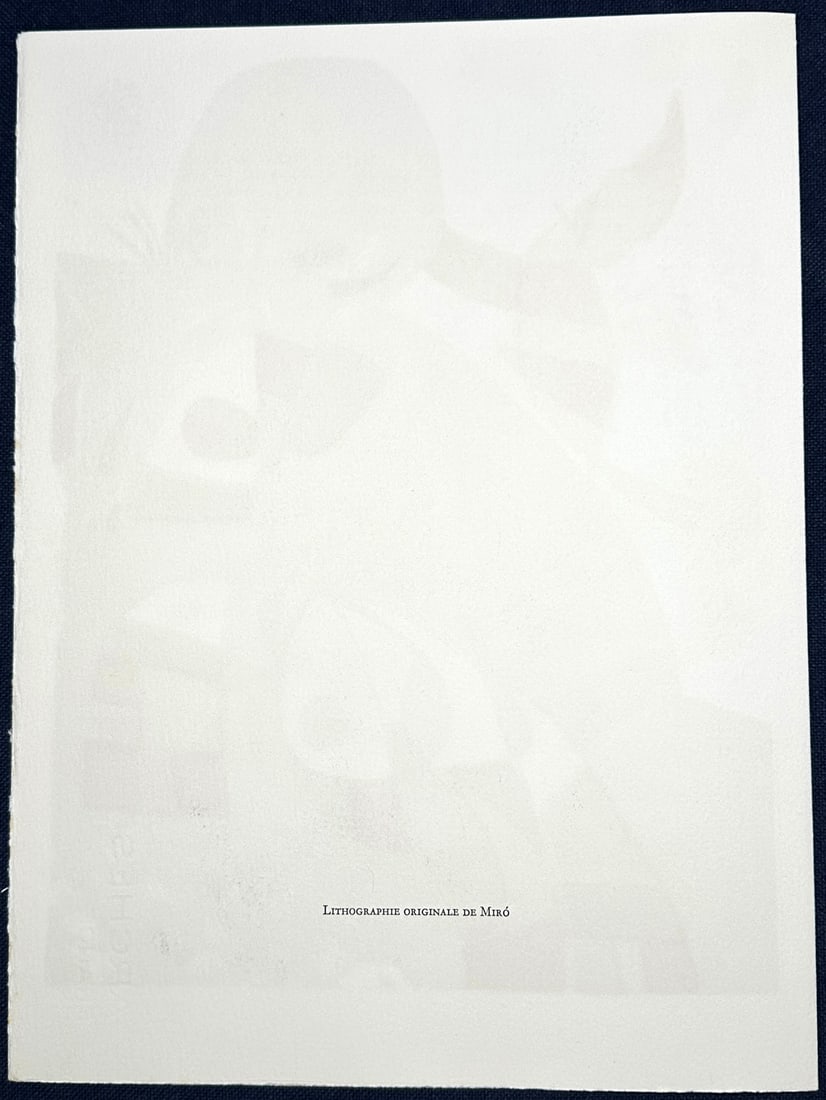 Miro Lithograph. 1975. - 3
