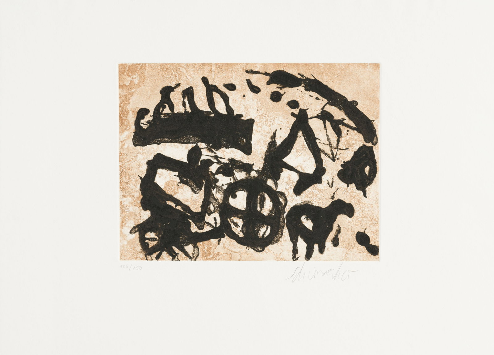 Emil Schumaker. Signed Etching, one of 150 copies (1 of 3)