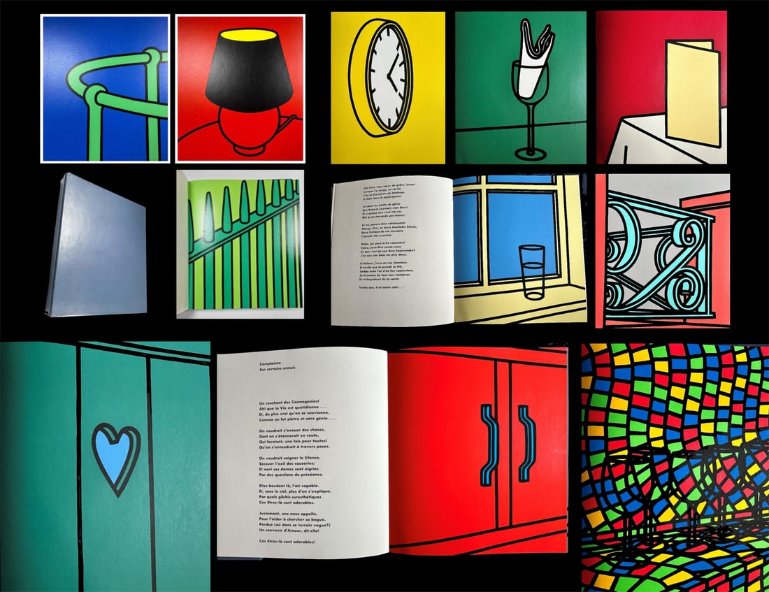 Patrick Caulfield. Some Poems with 28 screenprints (6 signed) (1 of 7)