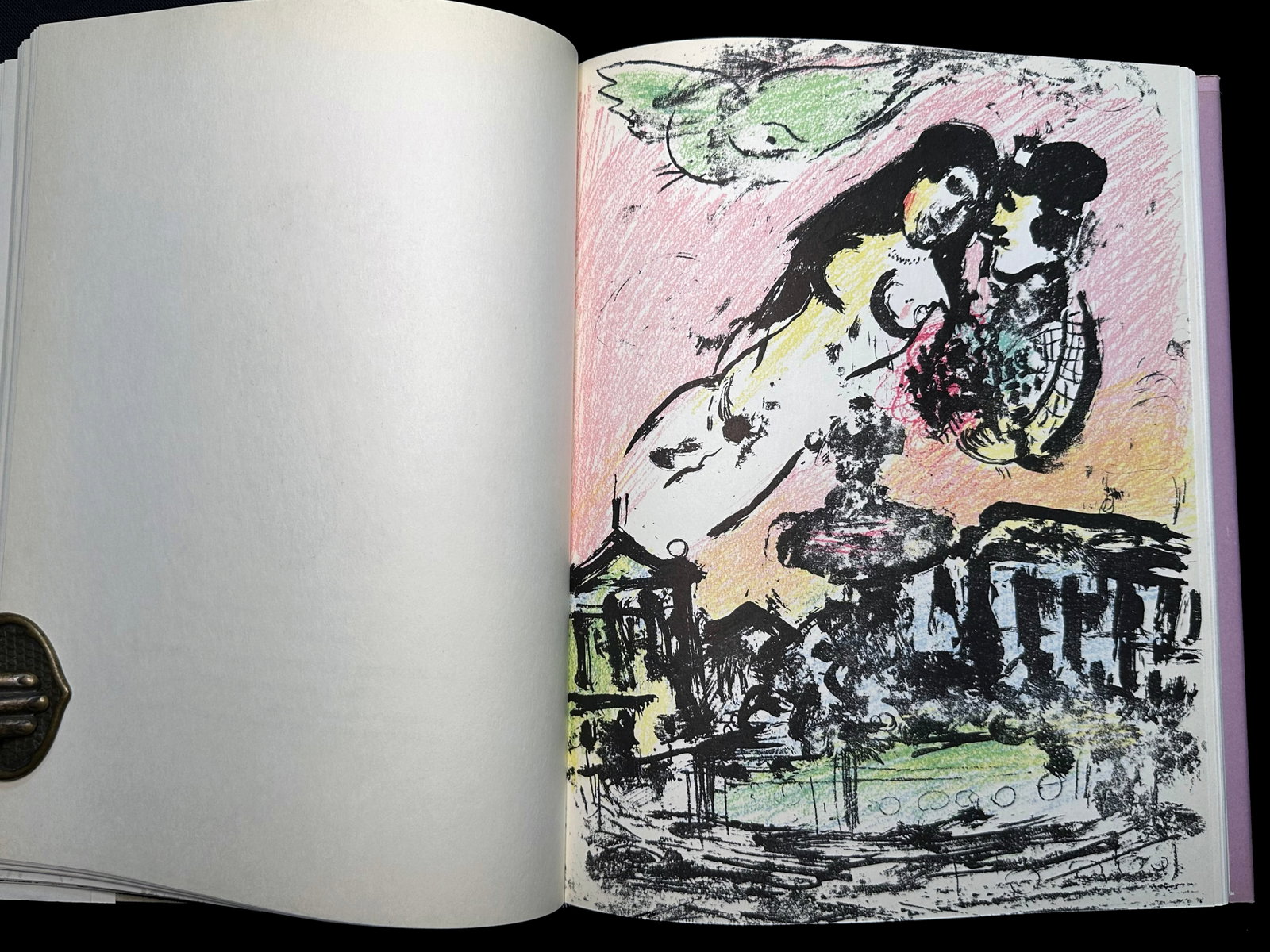 Chagall Lithographe. Volume 2. with lithographs by Chagall. - 5