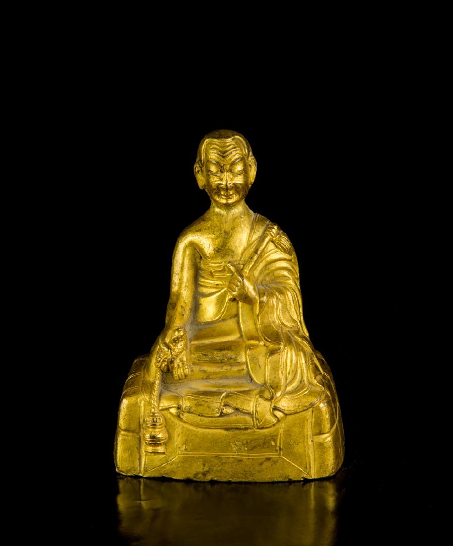 A Gilt-Bronze Figure of Founder (1 of 5)