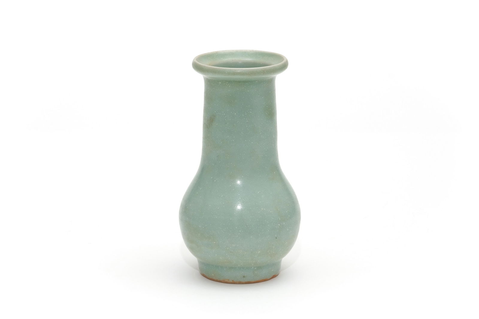 A Longquan Celadon White Glazed Vase (1 of 7)