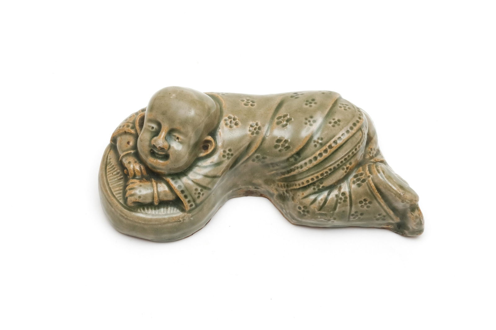 A Yaozhou Ware Child Pillow (1 of 8)