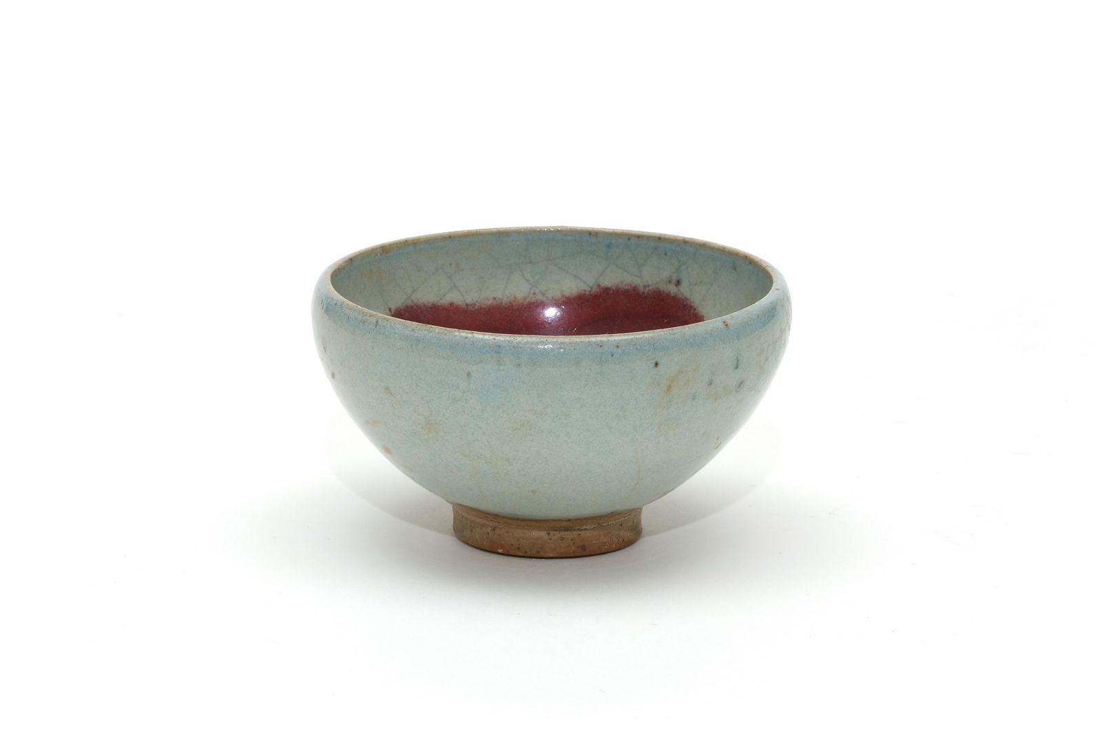 A Jun Glaze with Red Spot Tea Bowl (1 of 5)