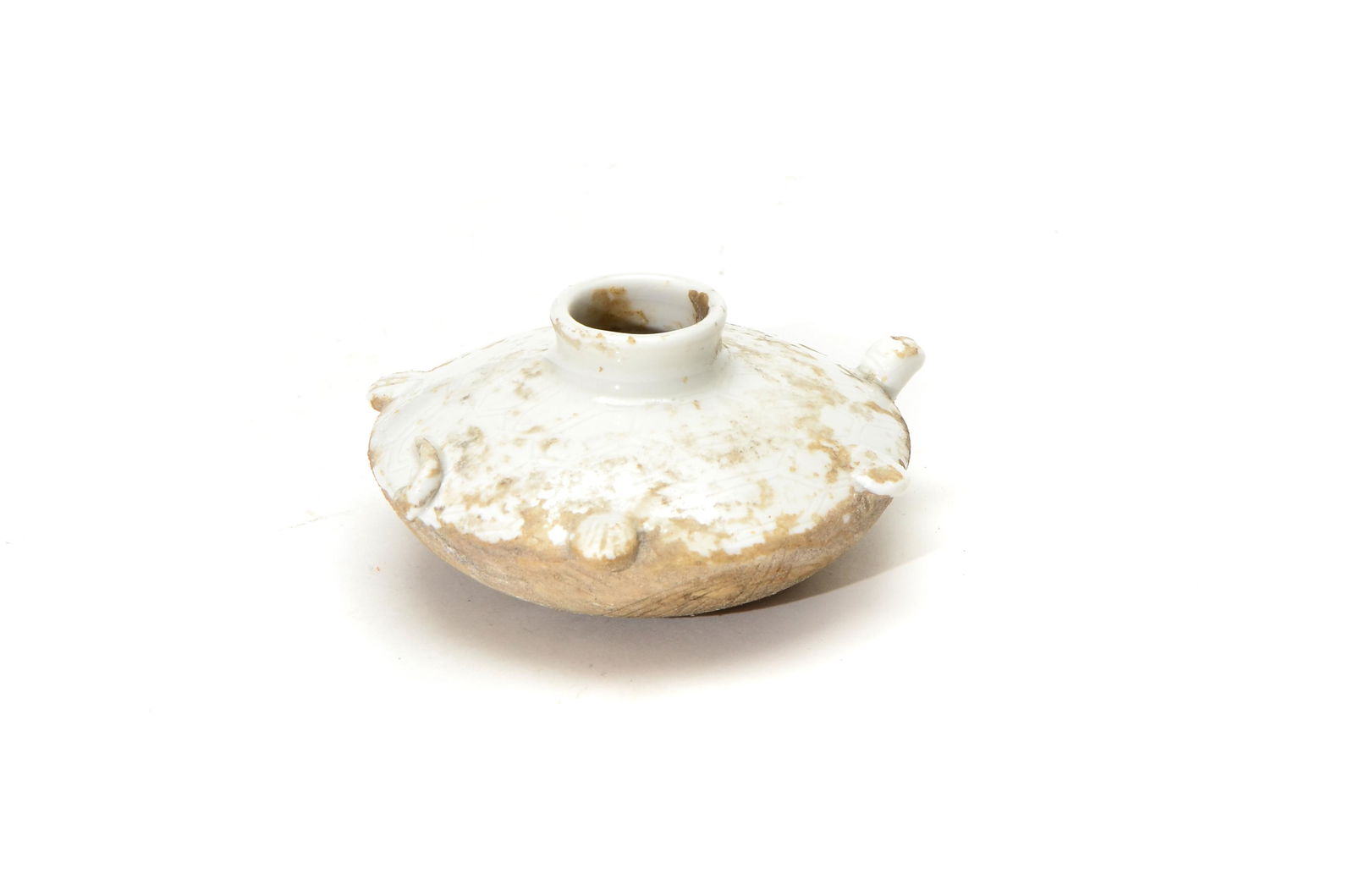 A Ding Ware Turtle Formed Water Pot (1 of 6)