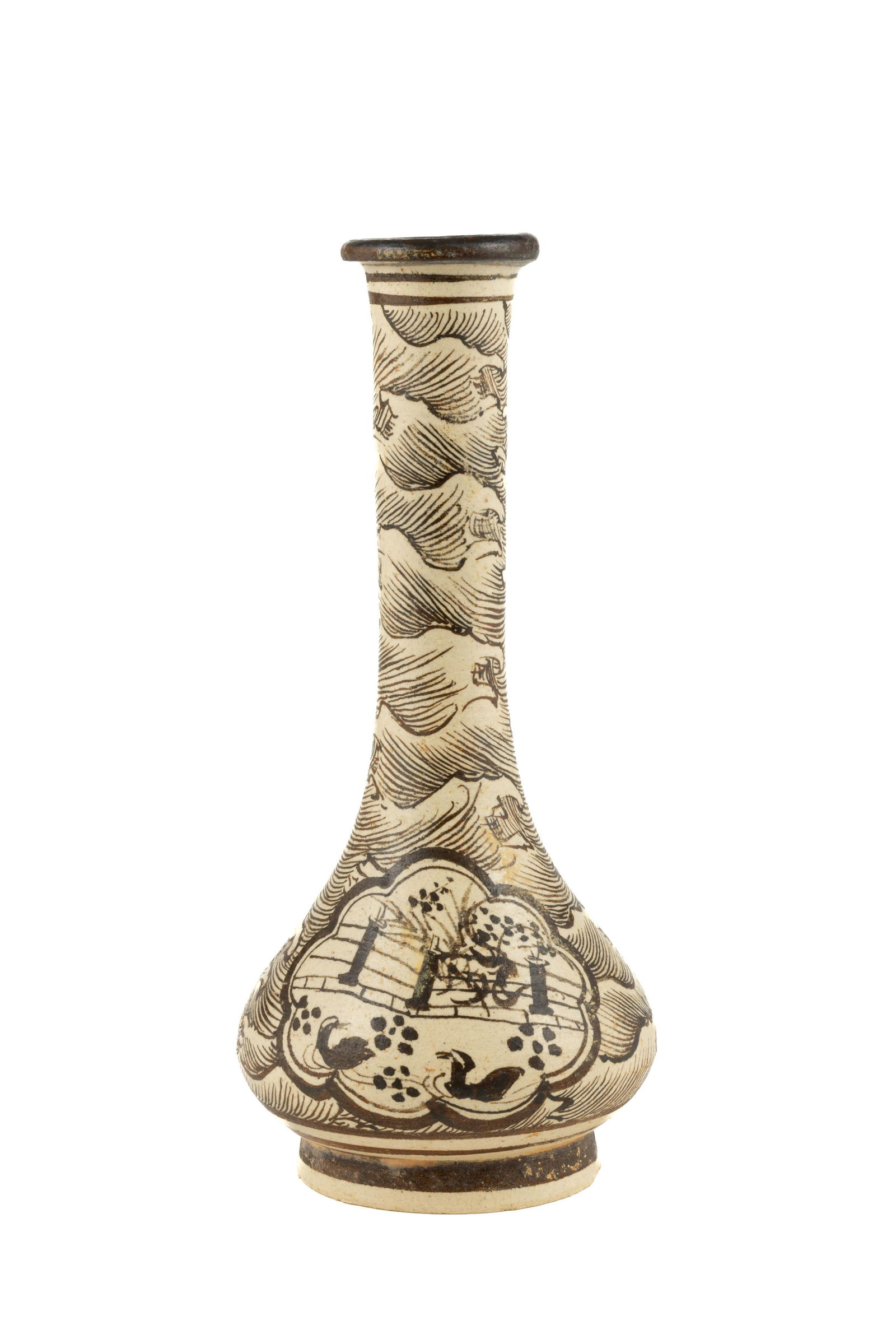 Song Jizhou Ceramic Vase (1 of 8)