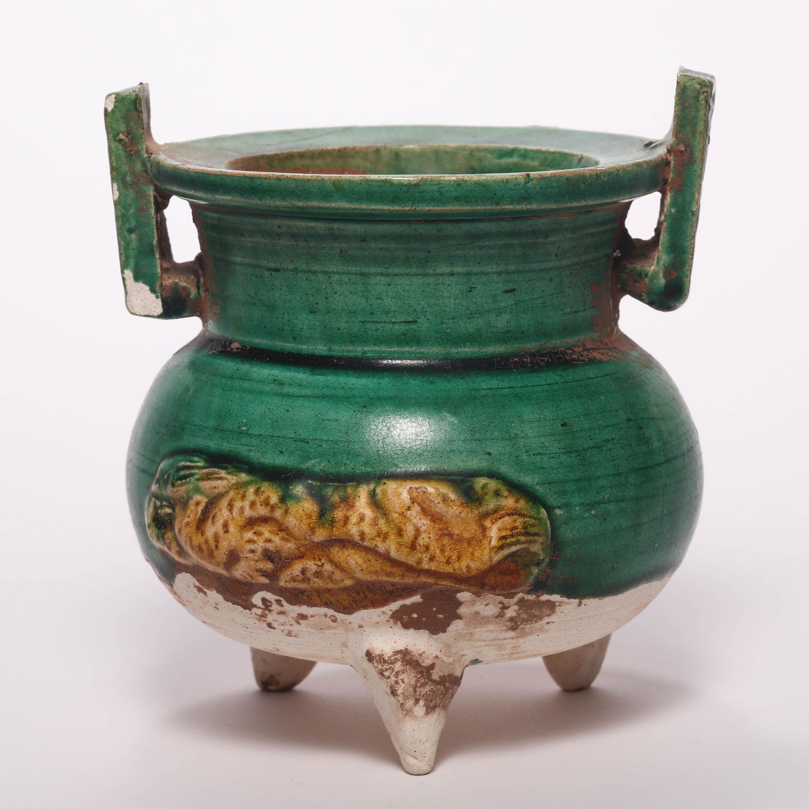 A Shanxi Ware Tripod Censer (1 of 7)