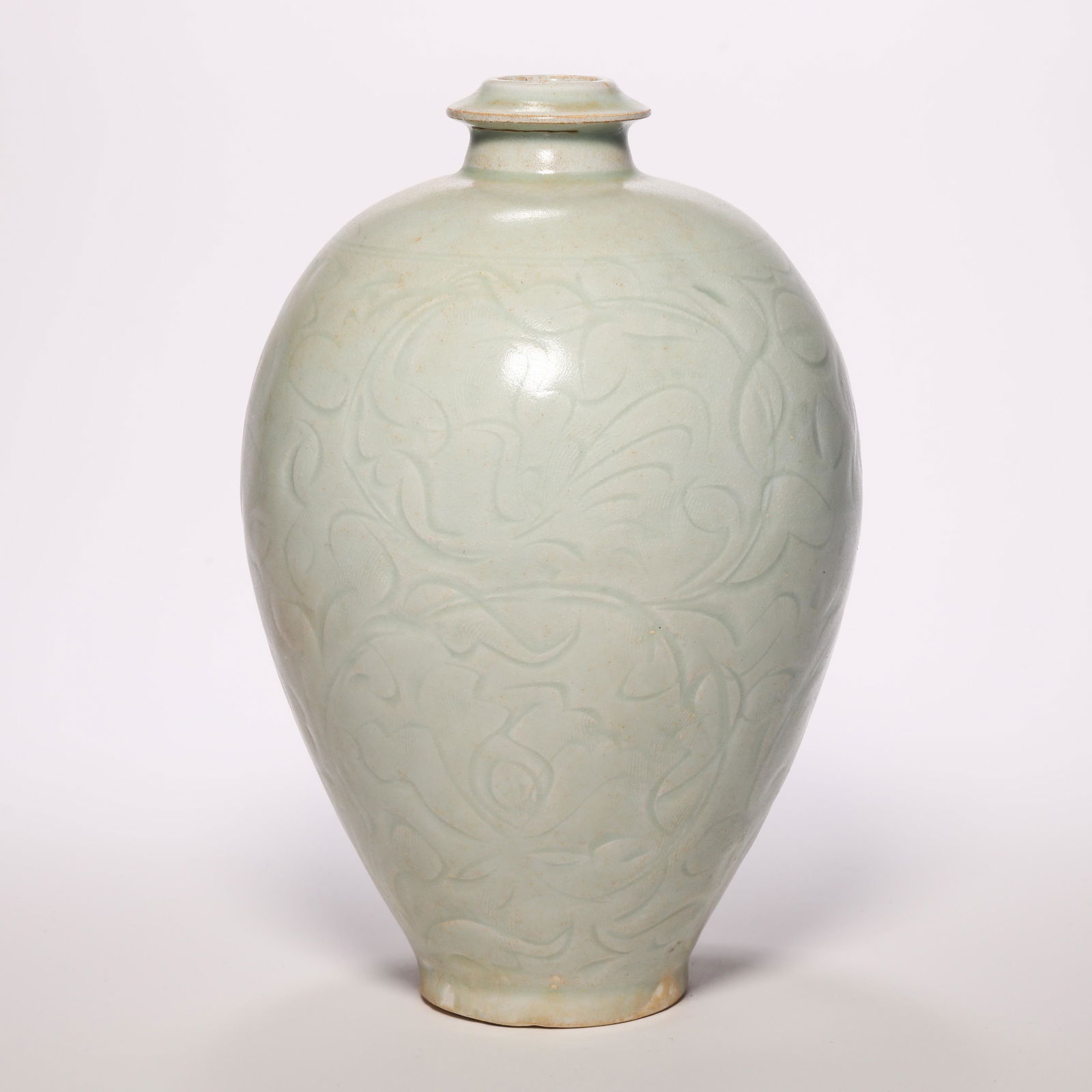 A Hutian Ware Carved Meiping Vase (1 of 8)