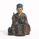 Tibetan Guru Bronze Figure