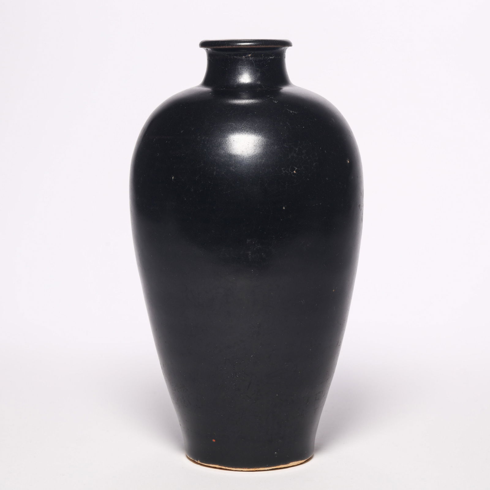 Jizhou Ware Black Glazed Meiping Vase (1 of 10)