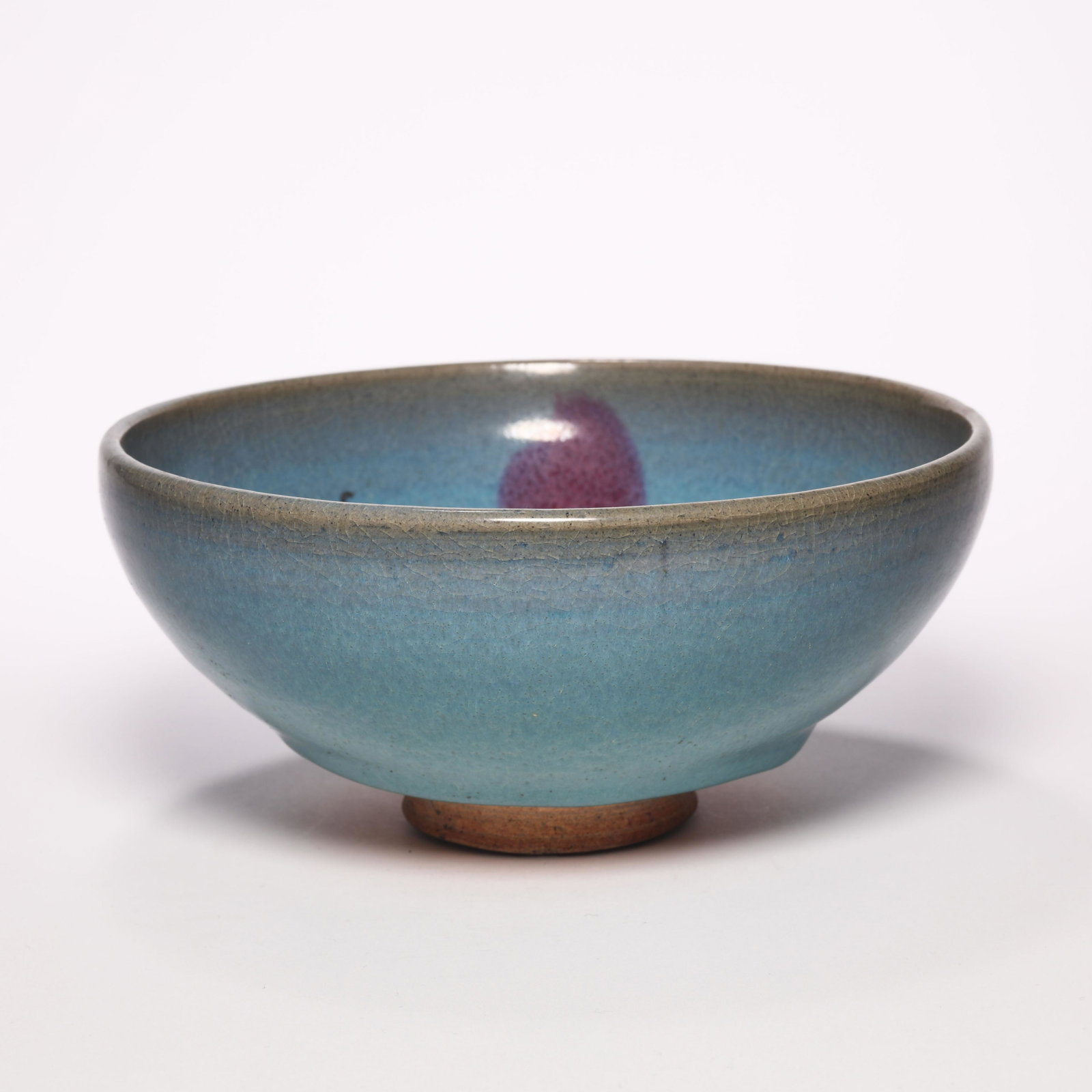 Jun Ware Bowl: Jun Ware Bowl. D: 7.3 in (18.5 cm)