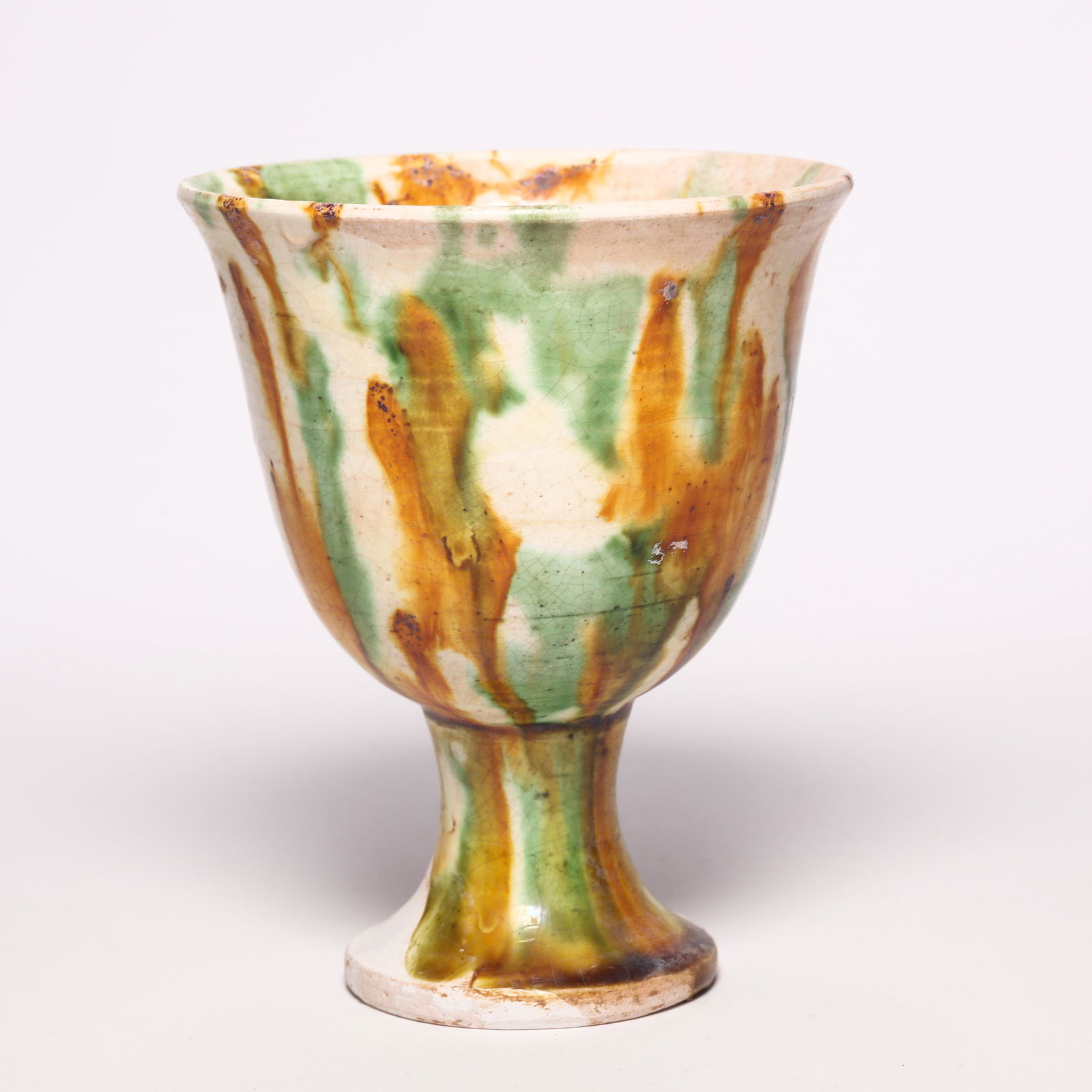 Tang sancai High Stem Cup (1 of 9)