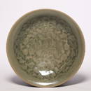 A Yaozhou Ware Carved Floral Dish