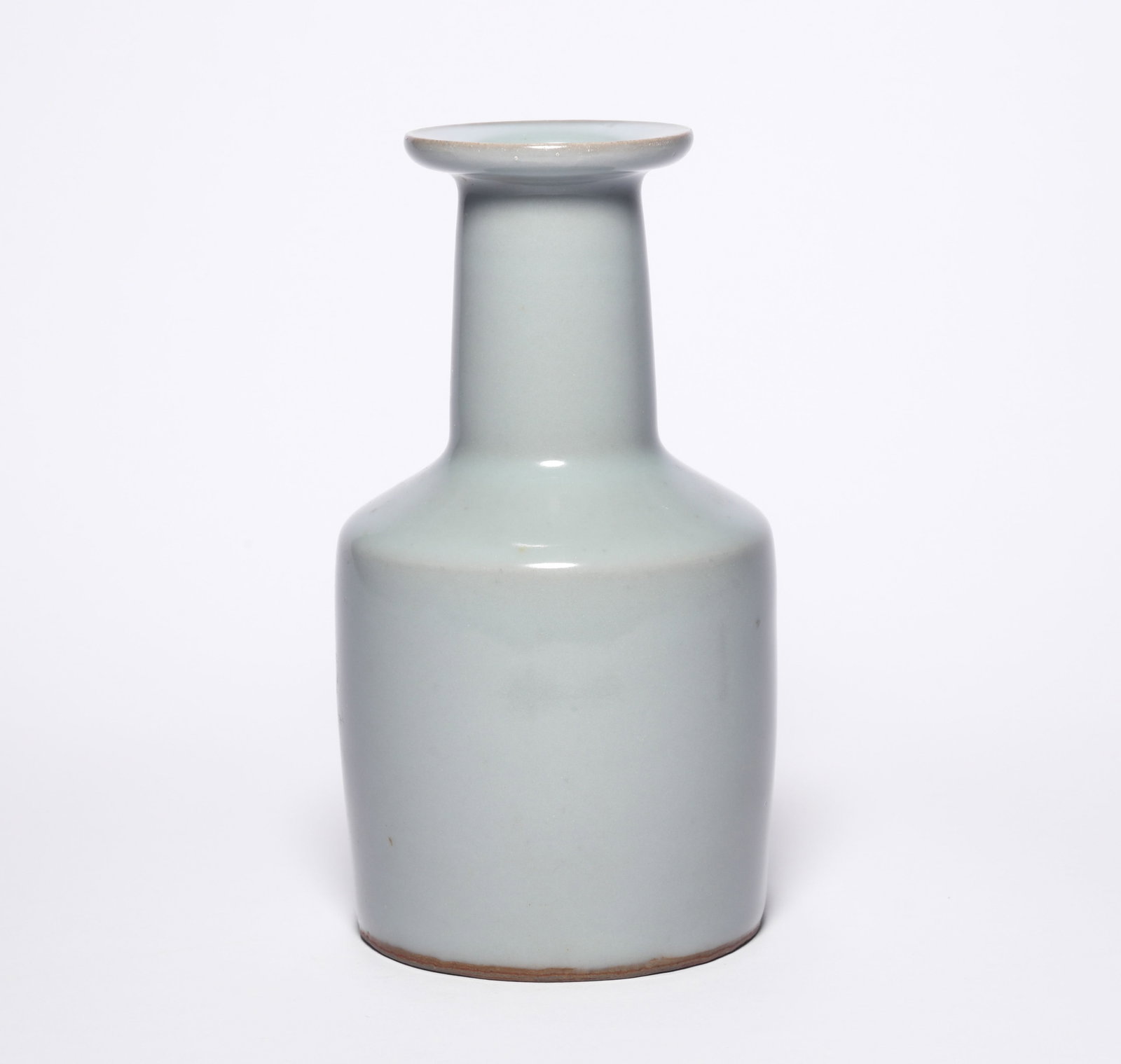 A Longquan Ware Wide Opening Rouleau Vase: A Longquan Ware Wide Opening Rouleau Vase. H: 5.9 in. (15 cm)