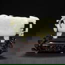 A Hetian White Jade Of Cup