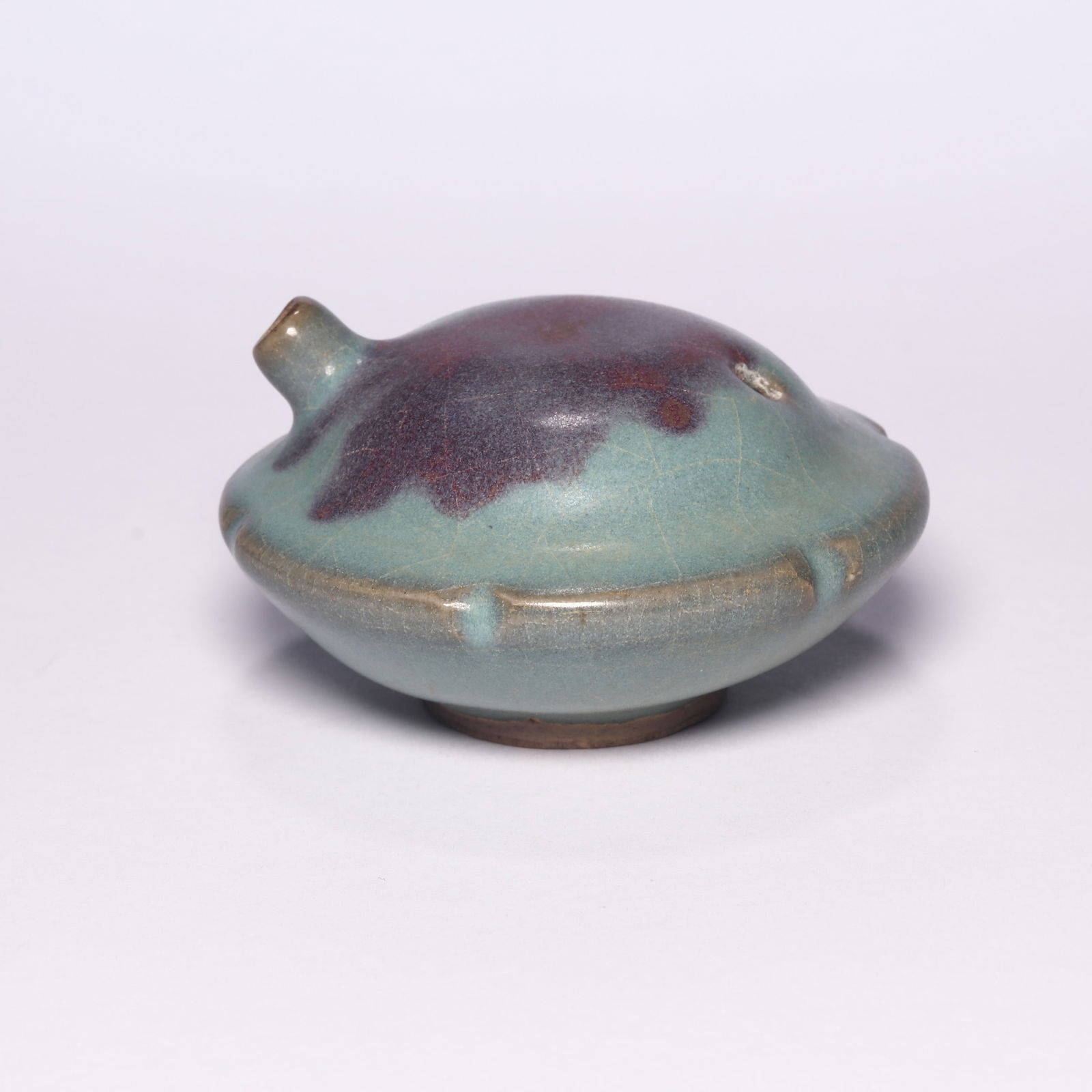 A Jun Flame Glazed Water Pot (1 of 5)