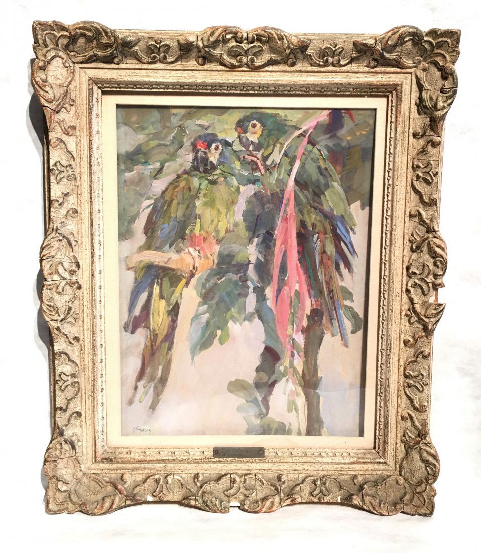 THE PARROTS BY CARL FAHRINGER (1 of 6)